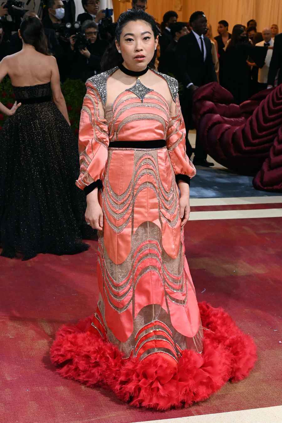 Awkwafina Met Gala 2022 Red Carpet Fashion