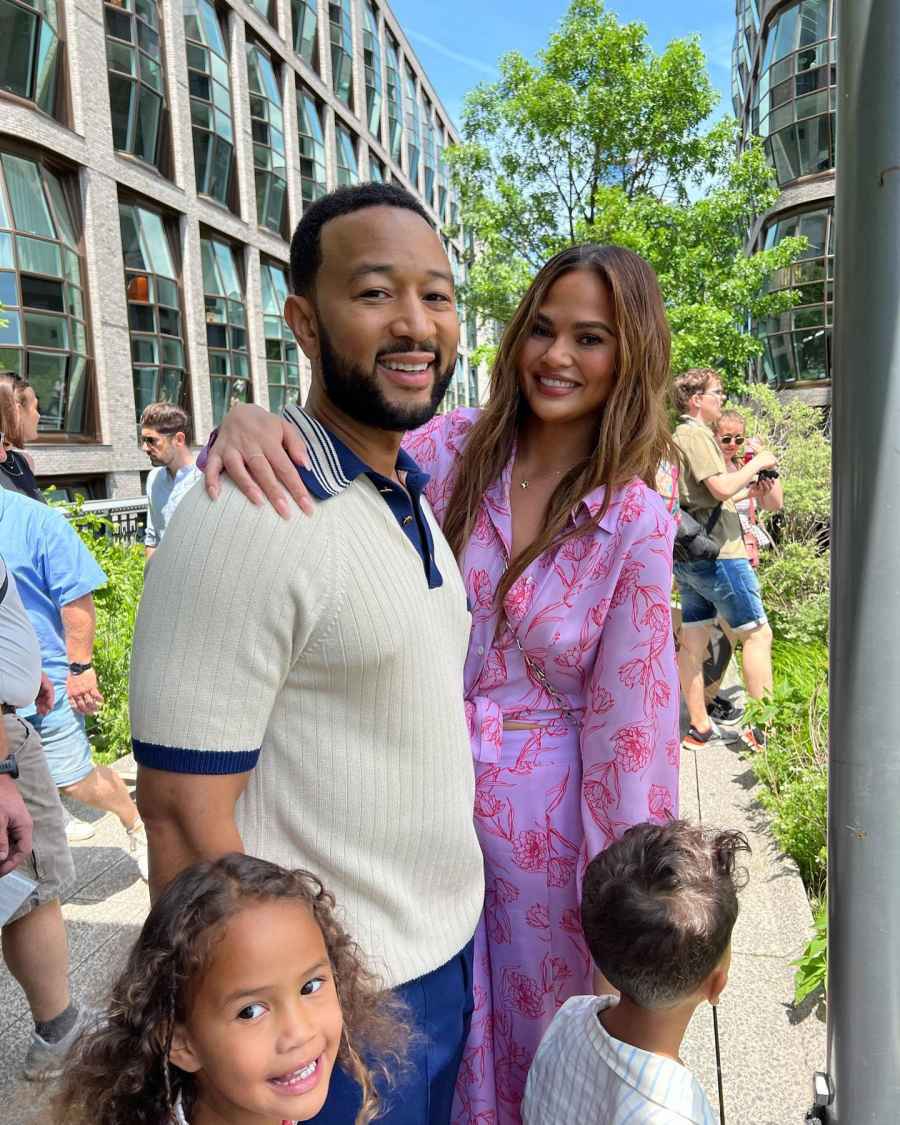 Chrissy Teigen How Celebrities Celebrated Memorial Day Weekend 2022