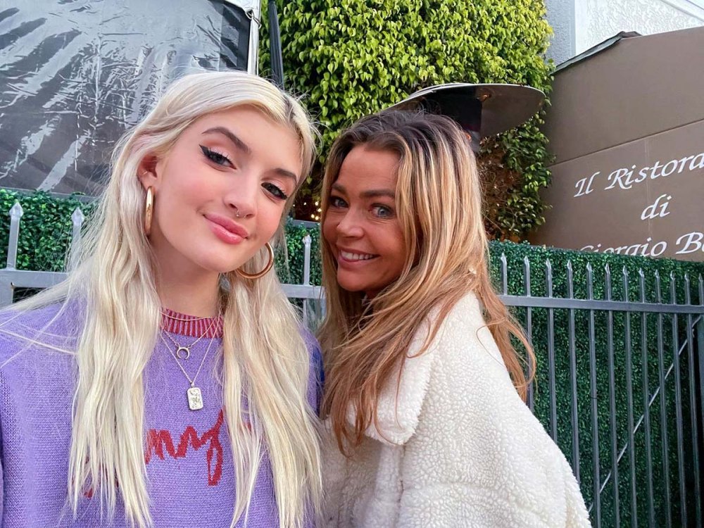 Denise Richards Estranged Daughter Sami Reunite Mothers Day Photos