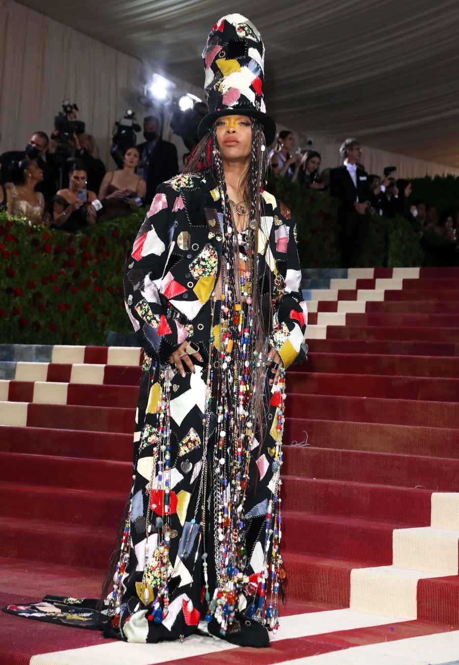 Erykah Badu Met Gala 2022 Red Carpet Fashion