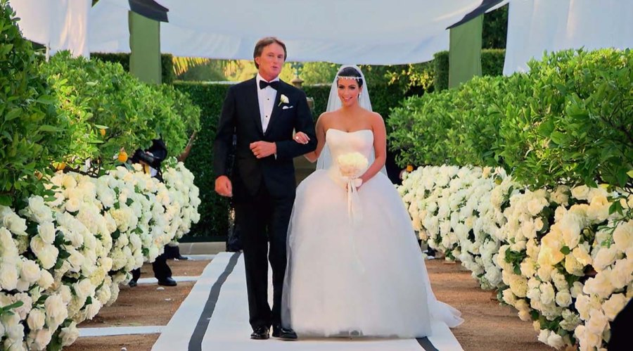 Every Kardashian Wedding Dress Ever What Kim Khloe Kourtney Kardashian Wore Say I Do