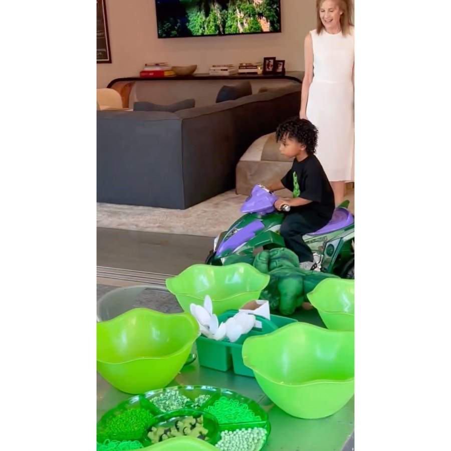 Inside Kim Kardashian Son Psalm Hulk Themed 3rd Birthday Party