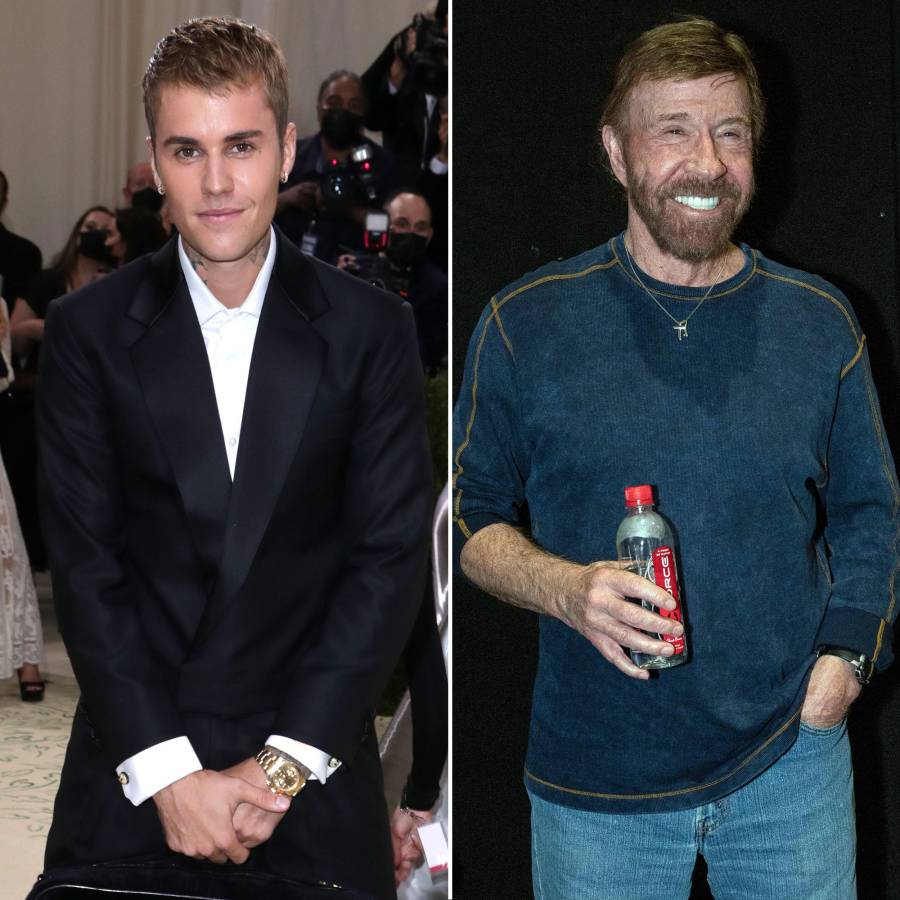 Justin Bieber and Chuck Norris Celebrities Reveal Which Stars They Want to Play Them Onscreen in a Biopic