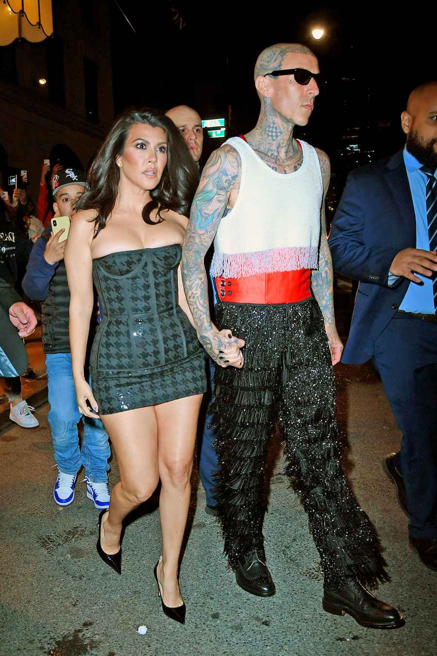 Kourtney Kardashian and Travis Barker Met Afterparties 2022 Met Gala