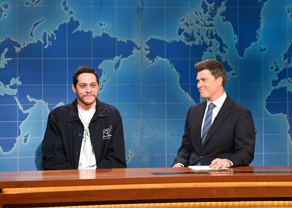 Pete Davidson Addresses Kanye West Feud, Ariana Grande Engagement, More in Last 'SNL' Skit: Watch