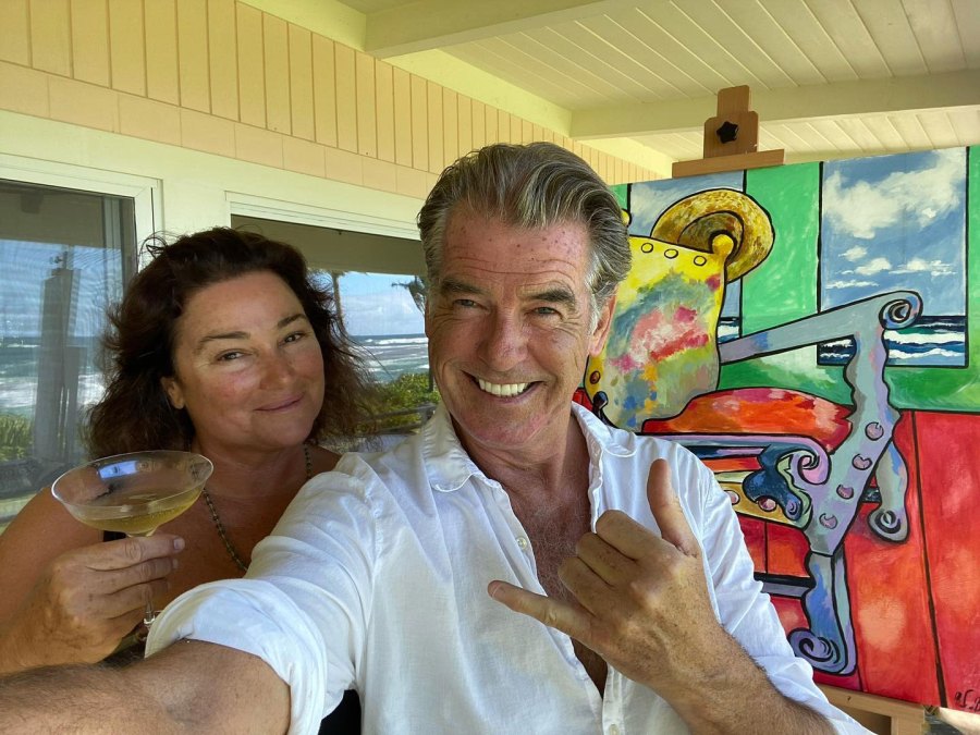 Pierce Brosnan and Wife Keely Shaye Smith's Relationship Timeline