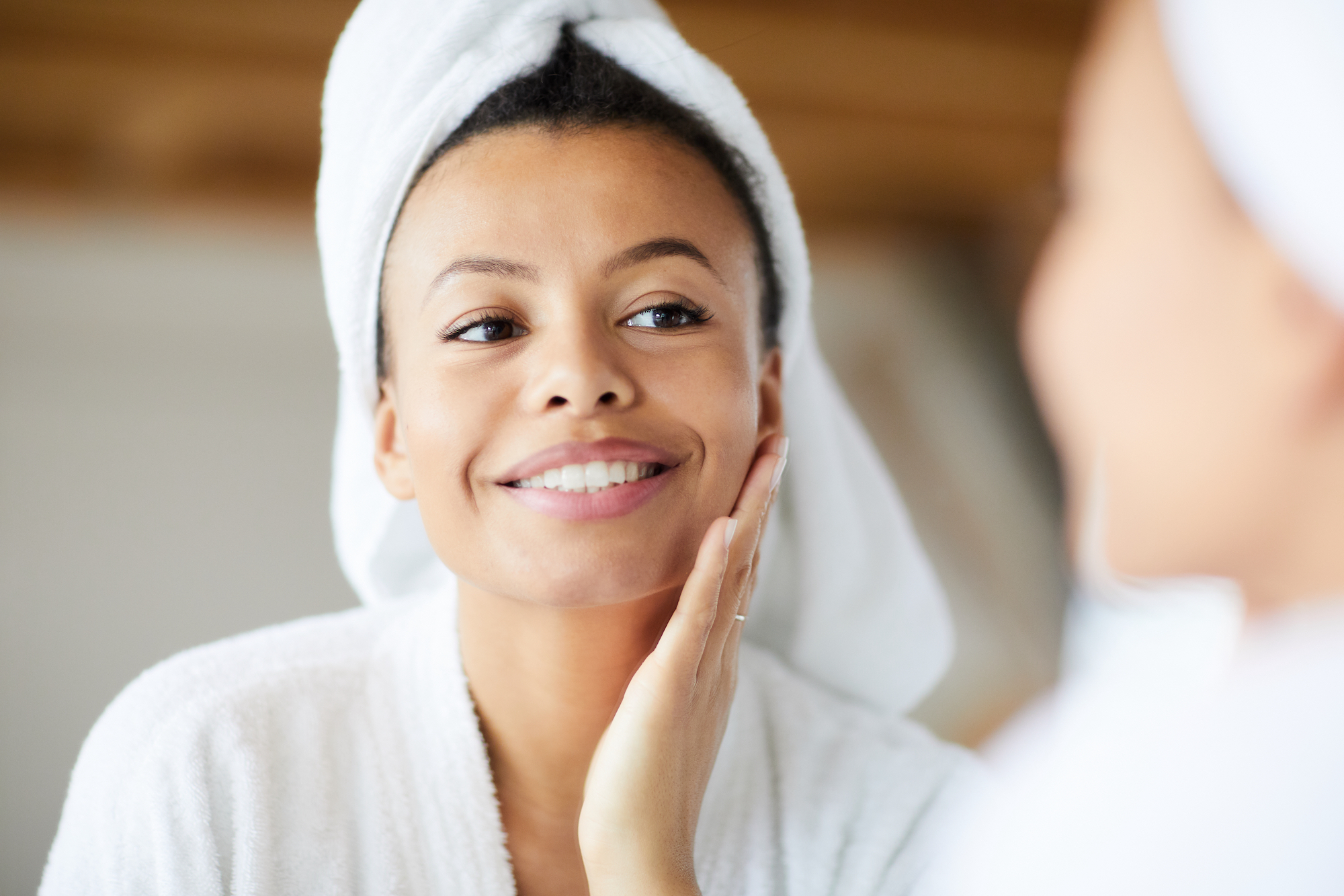 Woman-With-Clear-Skin-Stock-Photo