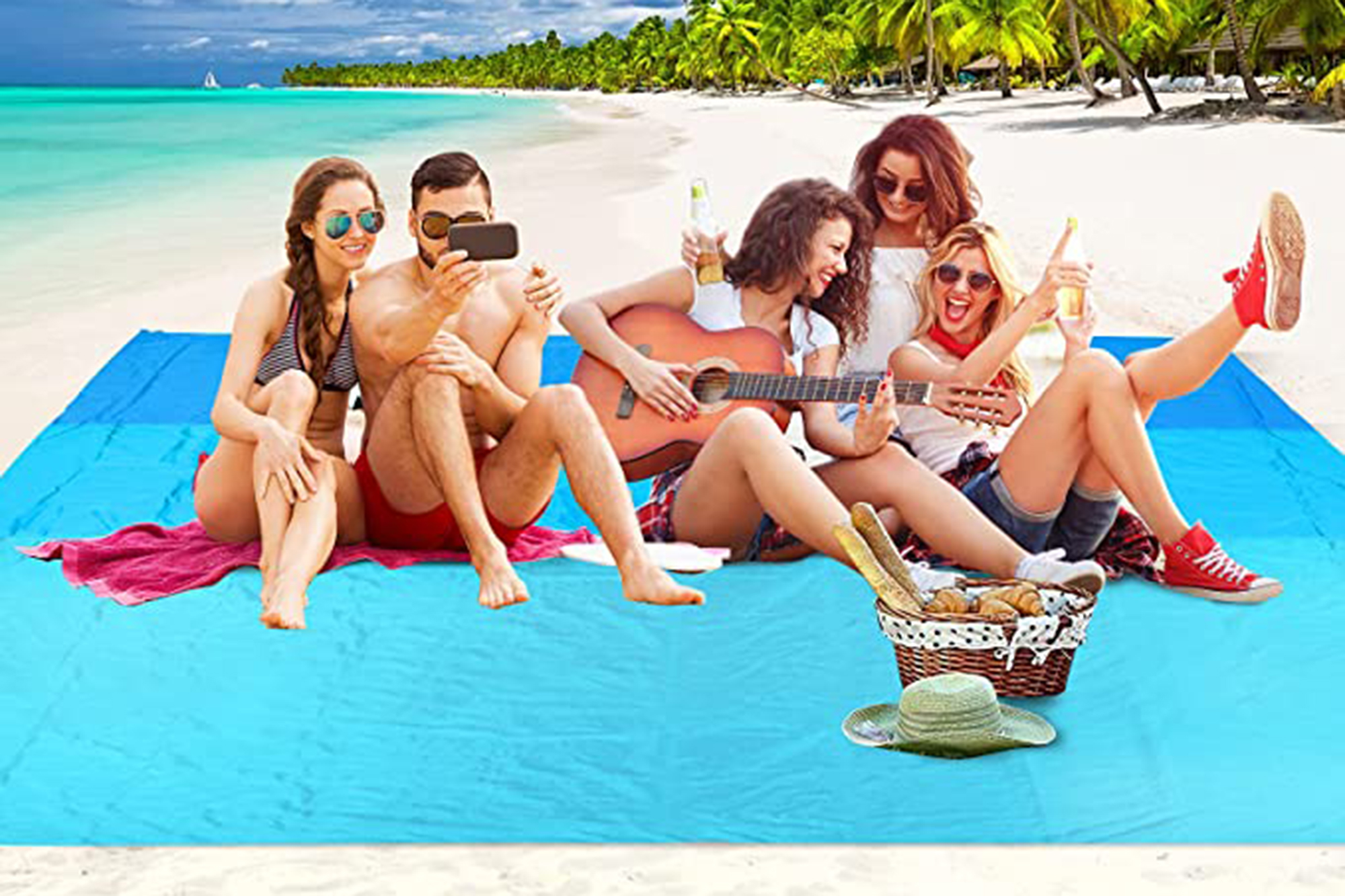 large beach blanket
