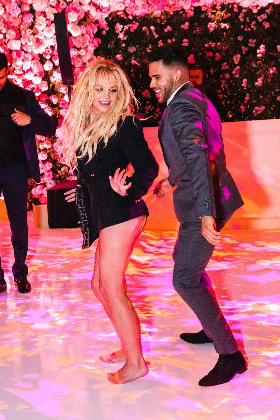 Britney Spears and Sam Asghari Inside Britney Spears Sam Asghari Intimate Wedding