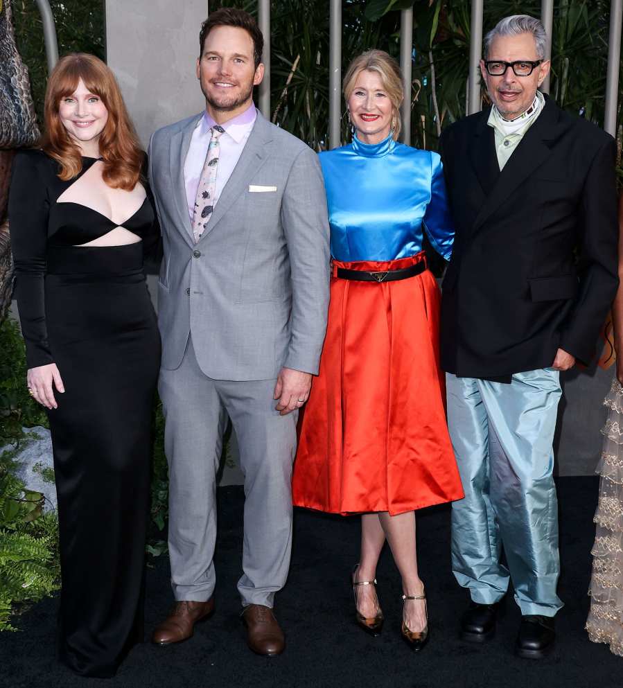 Bryce Dallas Howard, Chris Pratt, Laura Dern, Jeff Goldblum Jurassic World Dominion