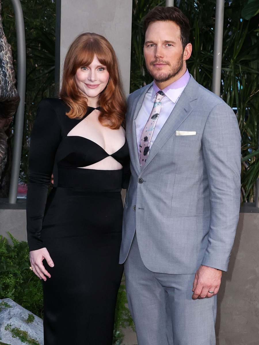 Bryce Dallas Howard and Chris Pratt Jurassic World Dominion