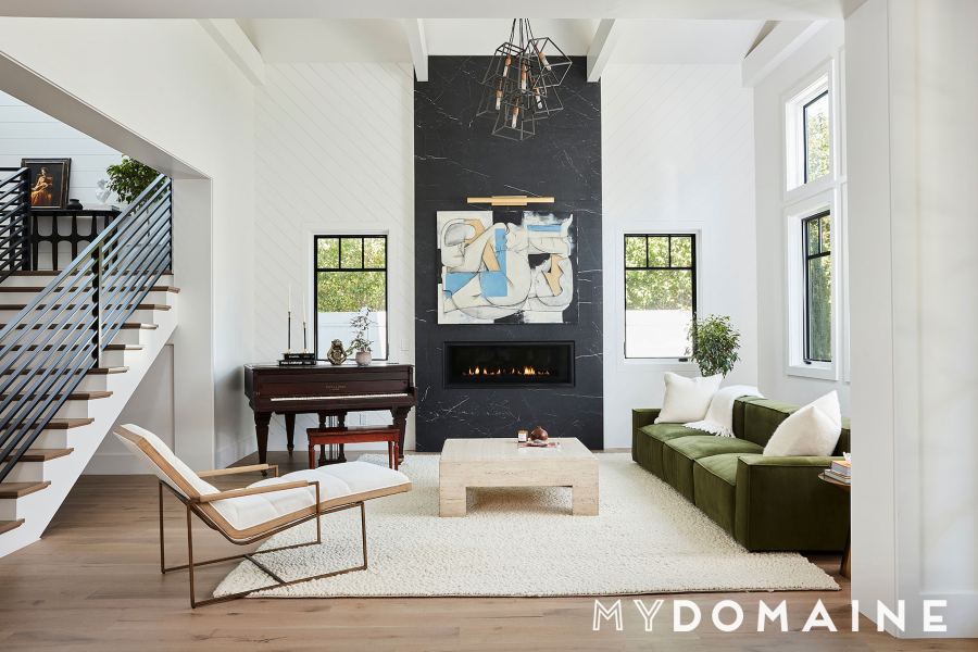 Home Base Go Inside Jenna Dewan Steve Kazee Modern LA Pad