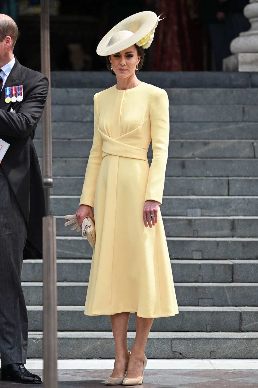 Kate Pays Homage to the Queen at Thanksgiving Service