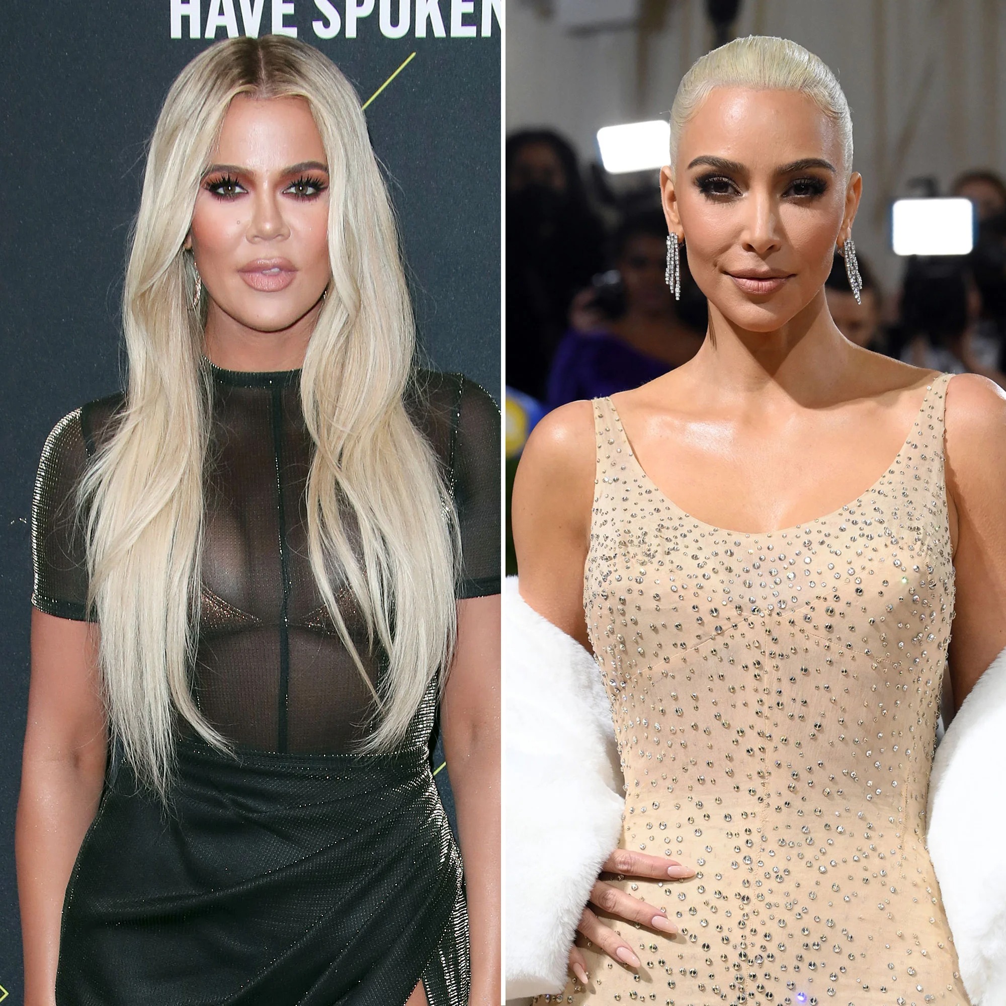 Kim and Khloe