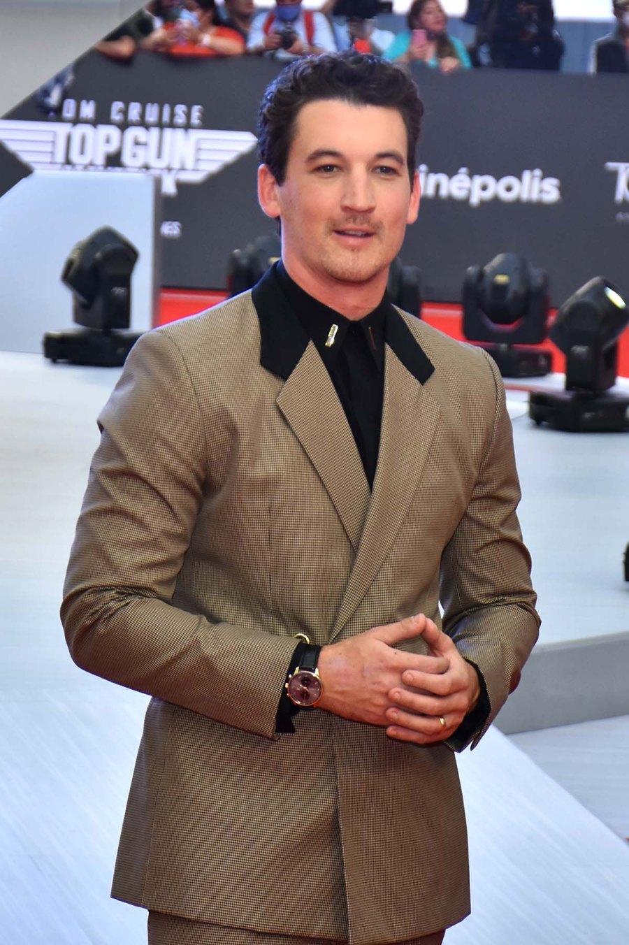 Miles Teller Mustache