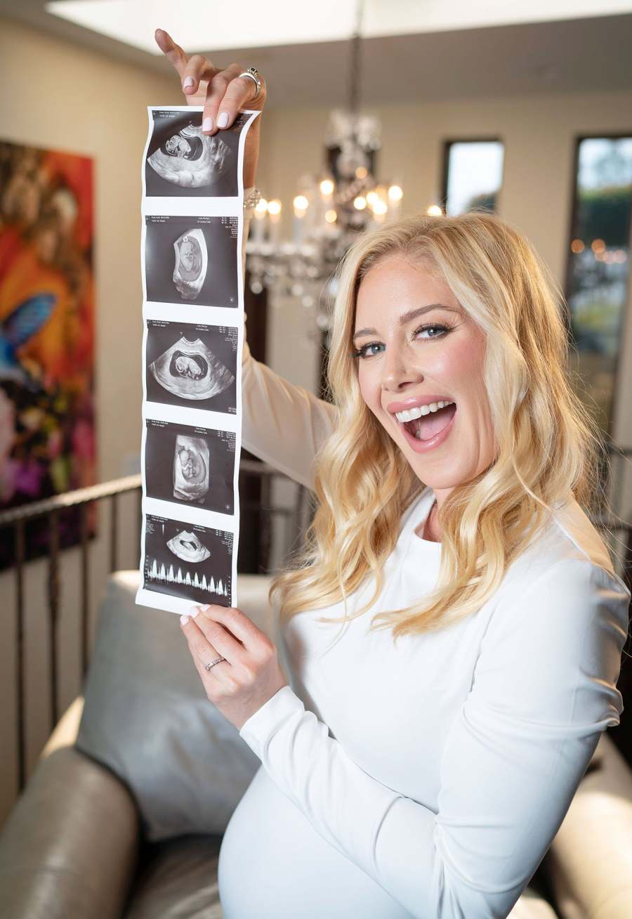 Pregnancy Progress Heidi Montag Baby Bump Album Ahead 2nd Child Birth