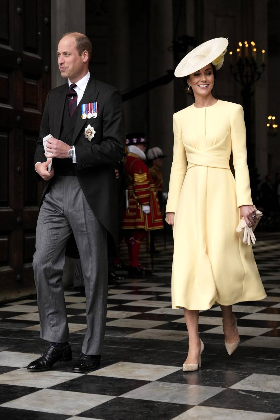 Prince William and Duchess Kate Dazzle at Queen Elizabeth II's Service of Thanksgiving: See Inside Photos