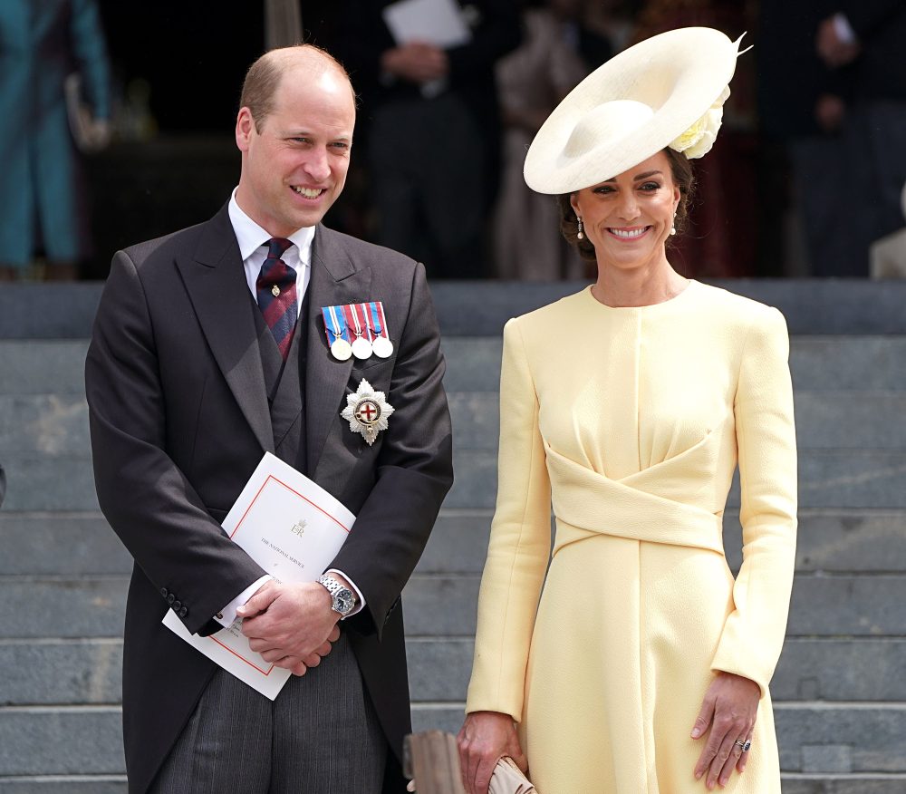 Prince William and Duchess Kate Dazzle at Queen Elizabeth II's Service of Thanksgiving: See Inside Photos