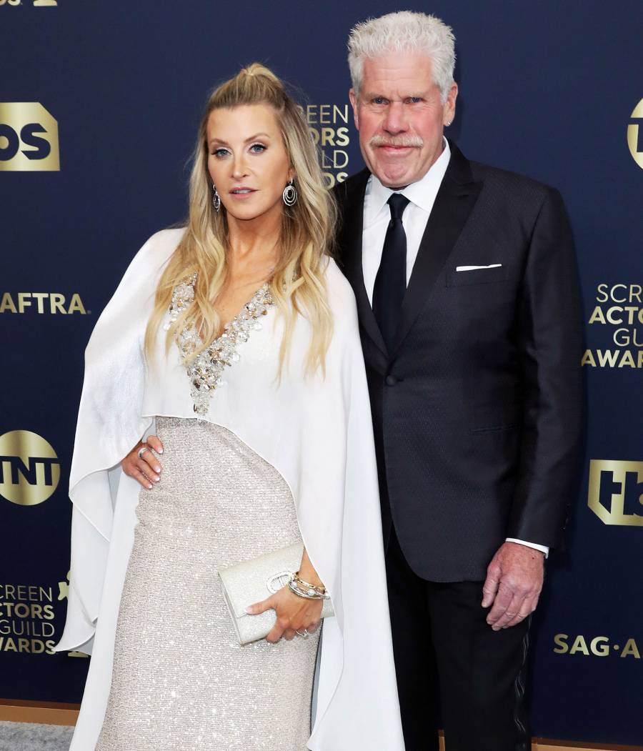 Ron Perlman and Allison Dunbar Celebrity Weddings of 2022