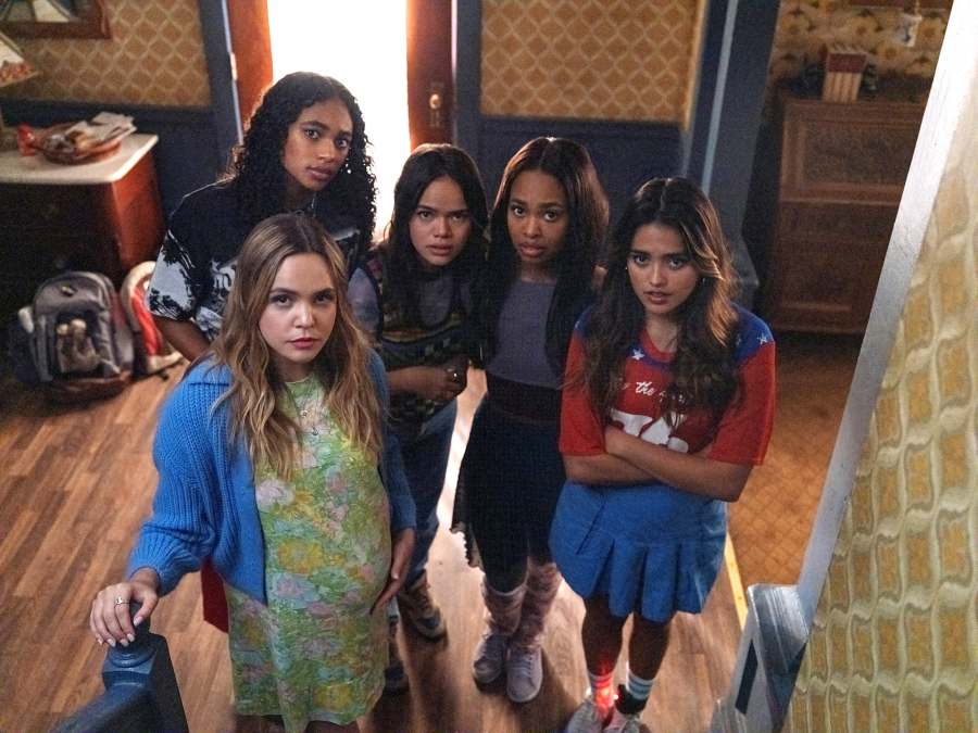 Summer 2022 TV Premieres Pretty Little Liars Original Sin Bailee Madison, Chandler Kinney, Malia Pyles, Zaria, Maia Reficco