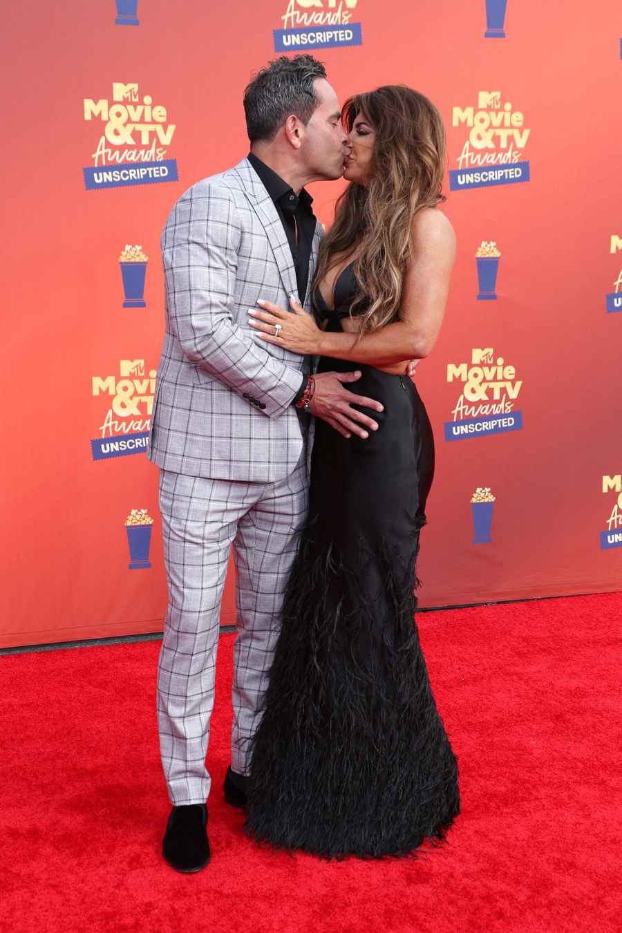 Luis Ruelas and Teresa Giudice Pack on PDA 2022 MTV Movie and TV Awards Unscripted