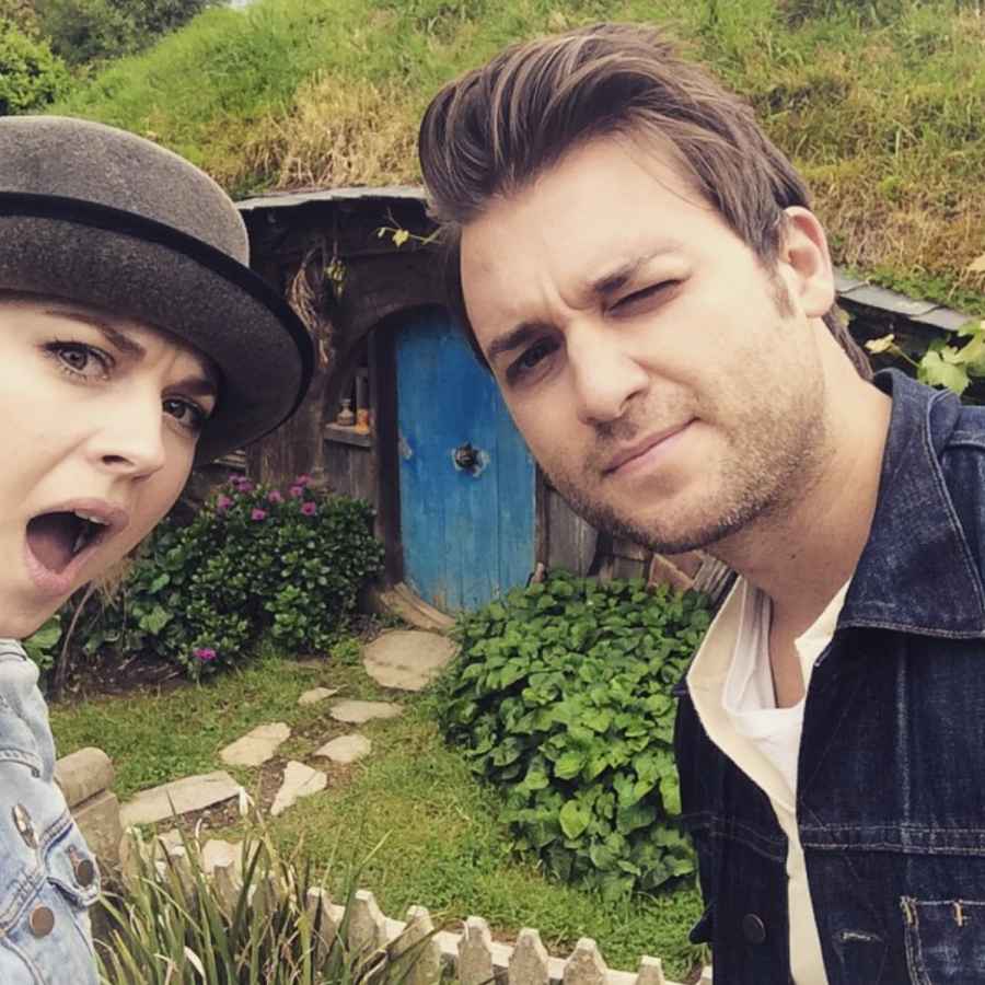 Alexandra Breckenridge and Husband Casey Hooper in New Zealand