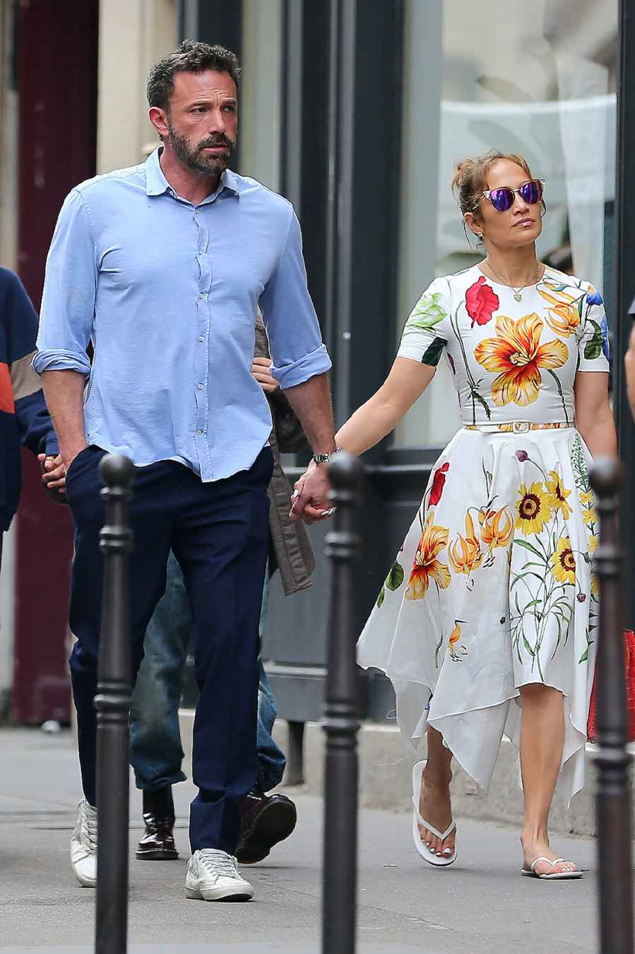 Ben Affleck and Jennifer Lopez Hold Hands as Paris Honeymoon Continues Post-Wedding: See Photos