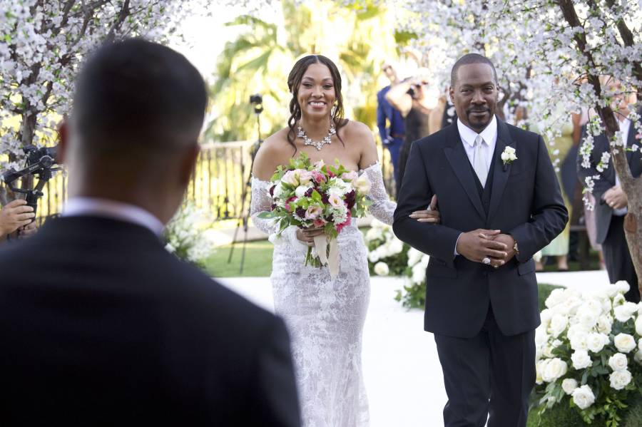 Eddie Murphy Daughter Bria Marries Fiance Michael Xavier 5