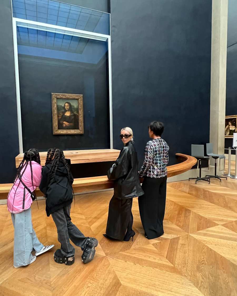 Inside Kim Kardashian, Kris Jenner and North West's 'Amazing' Visit to the Louvre During Paris Vacation