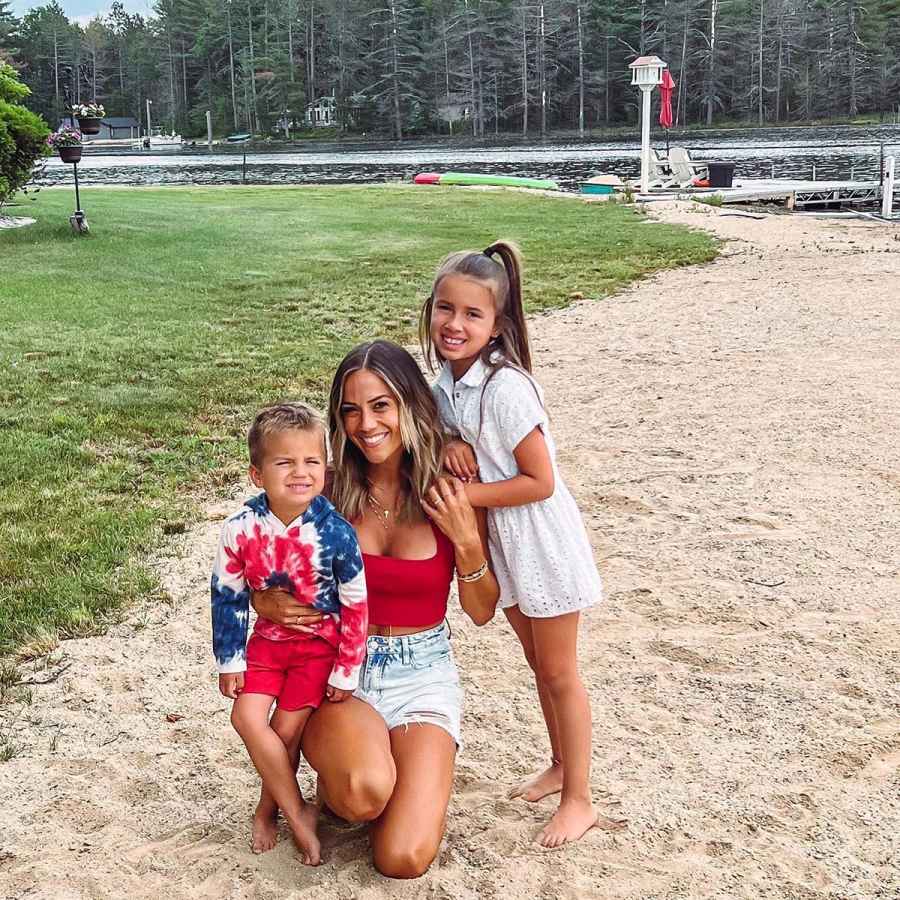 Jana Kramer Mike Caussins Best Moments With Kids Pre Post Split