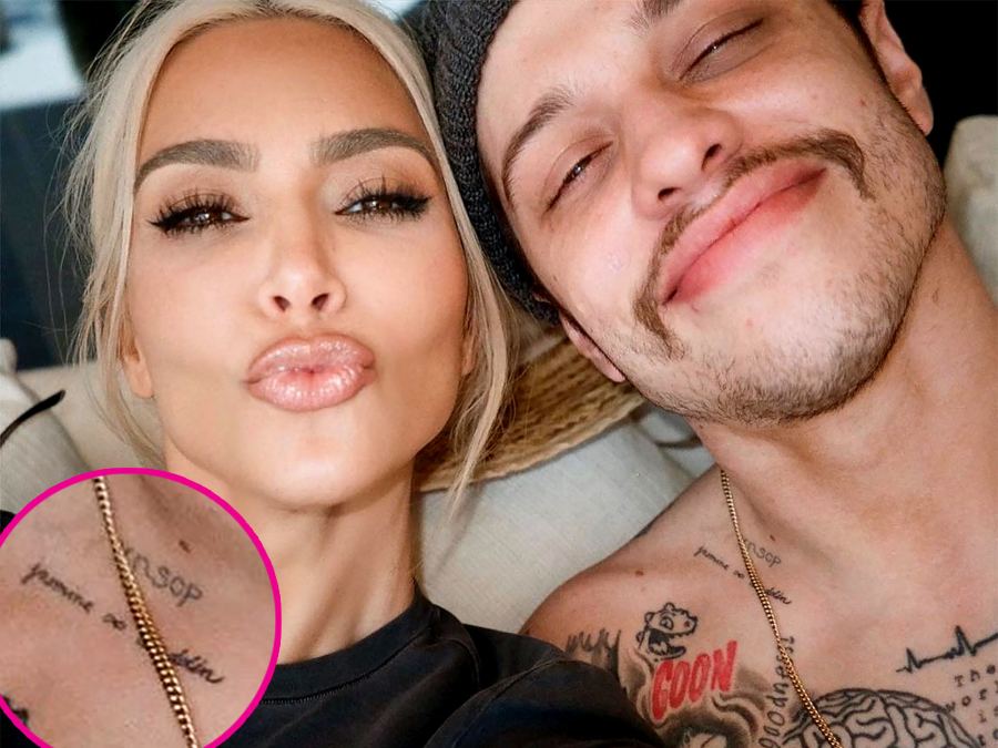 Jasmine and Aladdin'! See Pete Davidson's Tattoos for Kim Kardashian