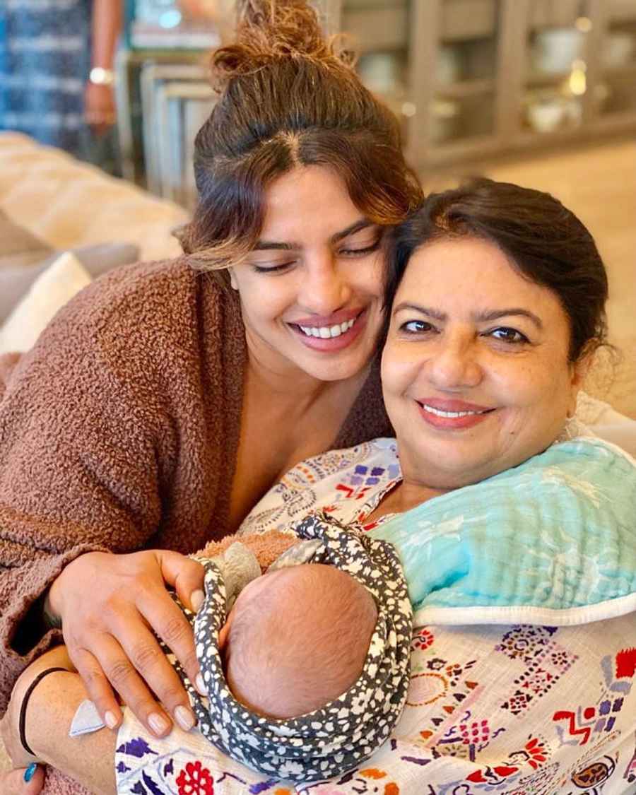 Nick Jonas Priyanka Chopra Daughter Malti Baby Album Photos