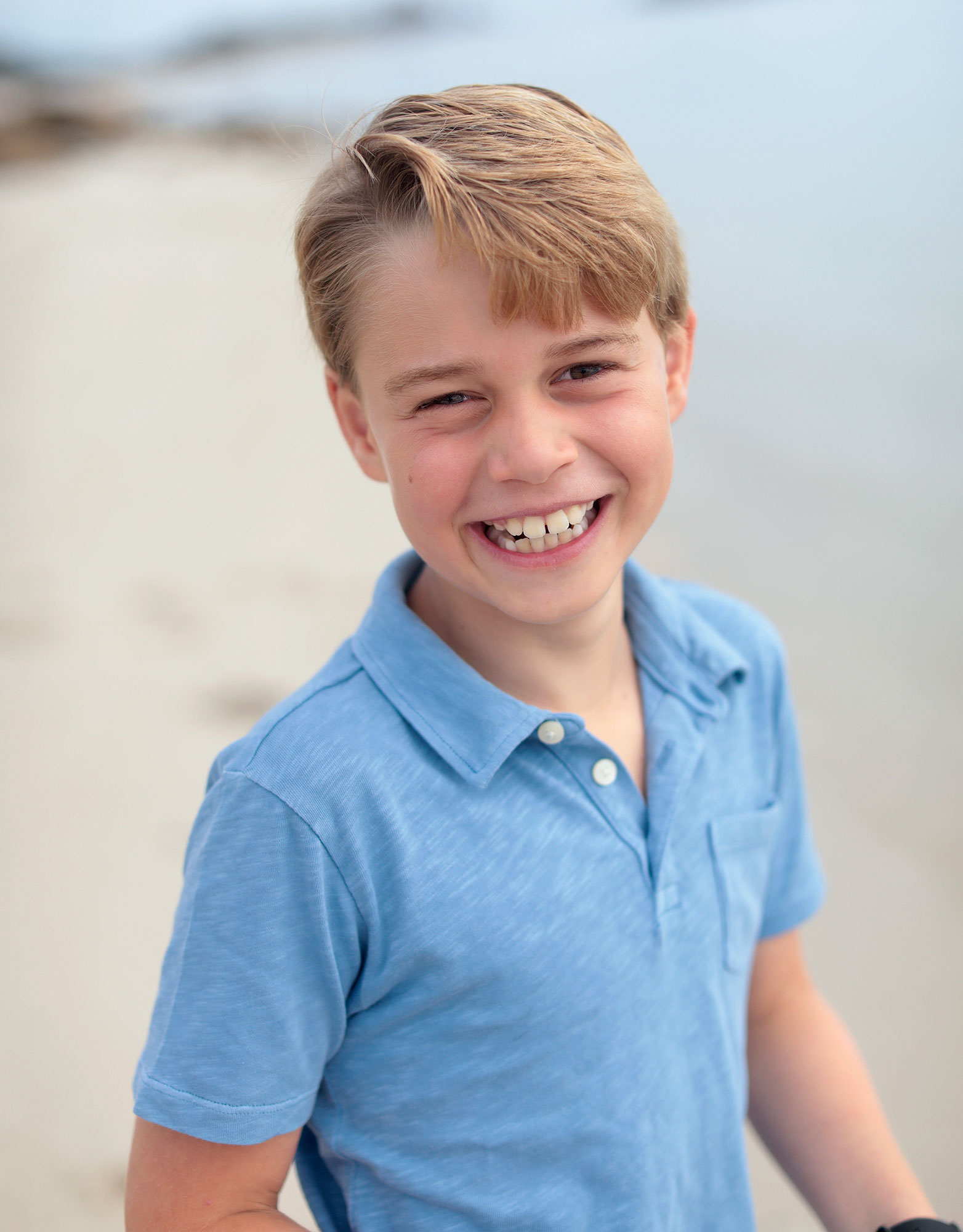 Prince George Flashes a Cheeky Grin in 9th Birthday Portrait