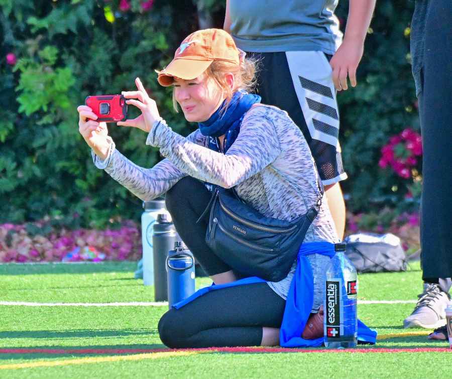 Renee Zellweger and Boyfriend Ant Anstead Pack on the PDA Following a Soccer League Championship Game