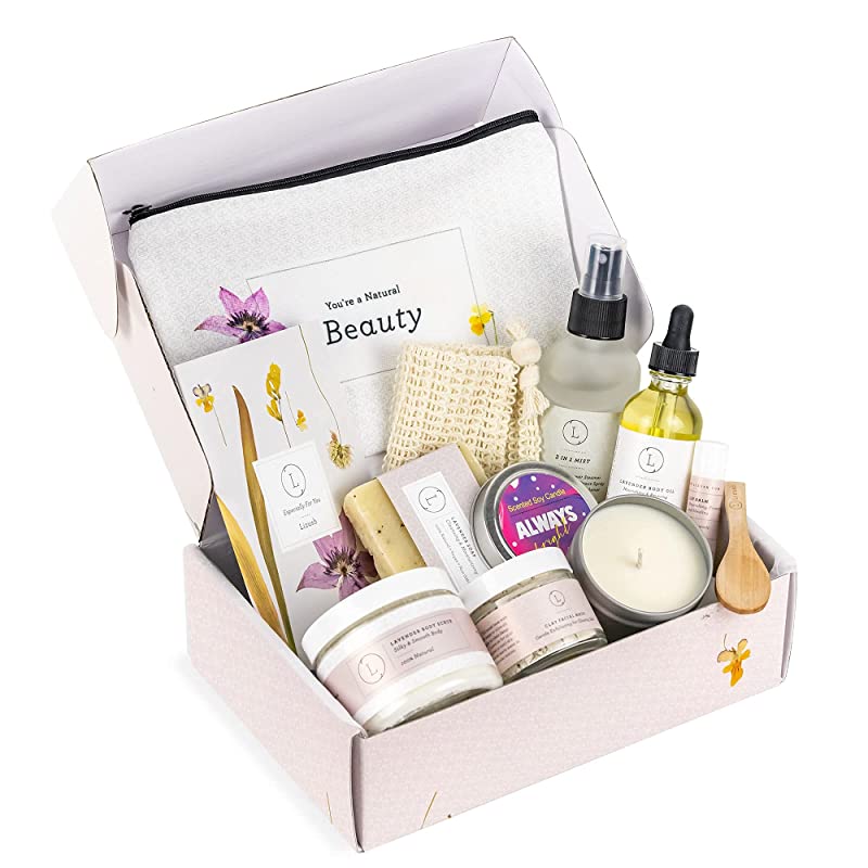 lavender spa set