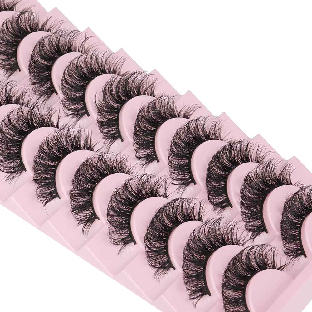 wiwoseo False Eyelash 10 Pack