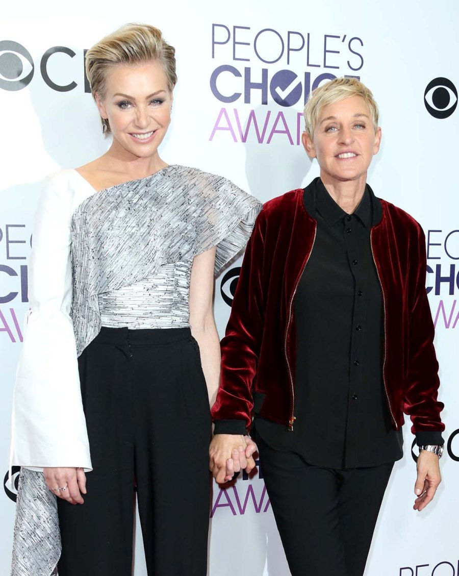 Ellen DeGeneres Portia DeRossis Relationship Timeline