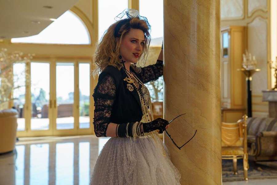 Evan Rachel Wood as Madonna In Weird Al Movie