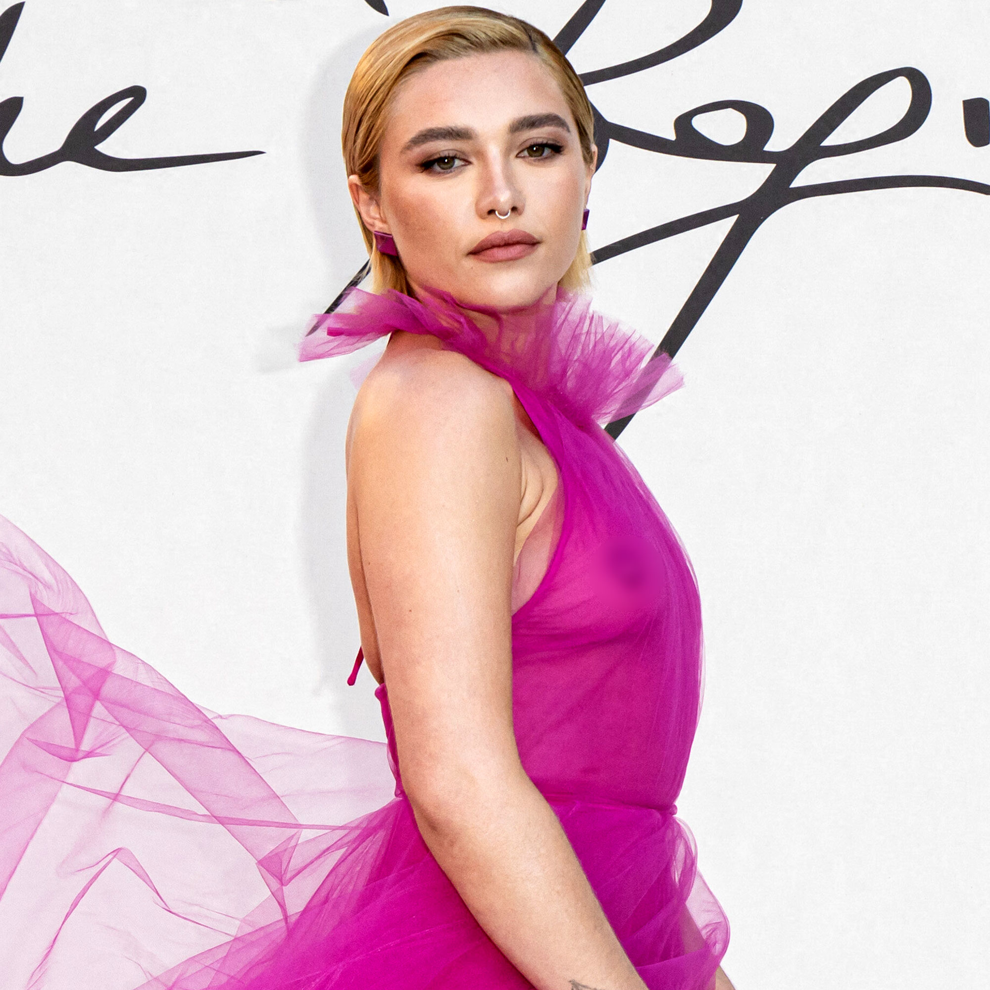 Florence Pugh Defends Decision to Wear See-Through Valentino Dress