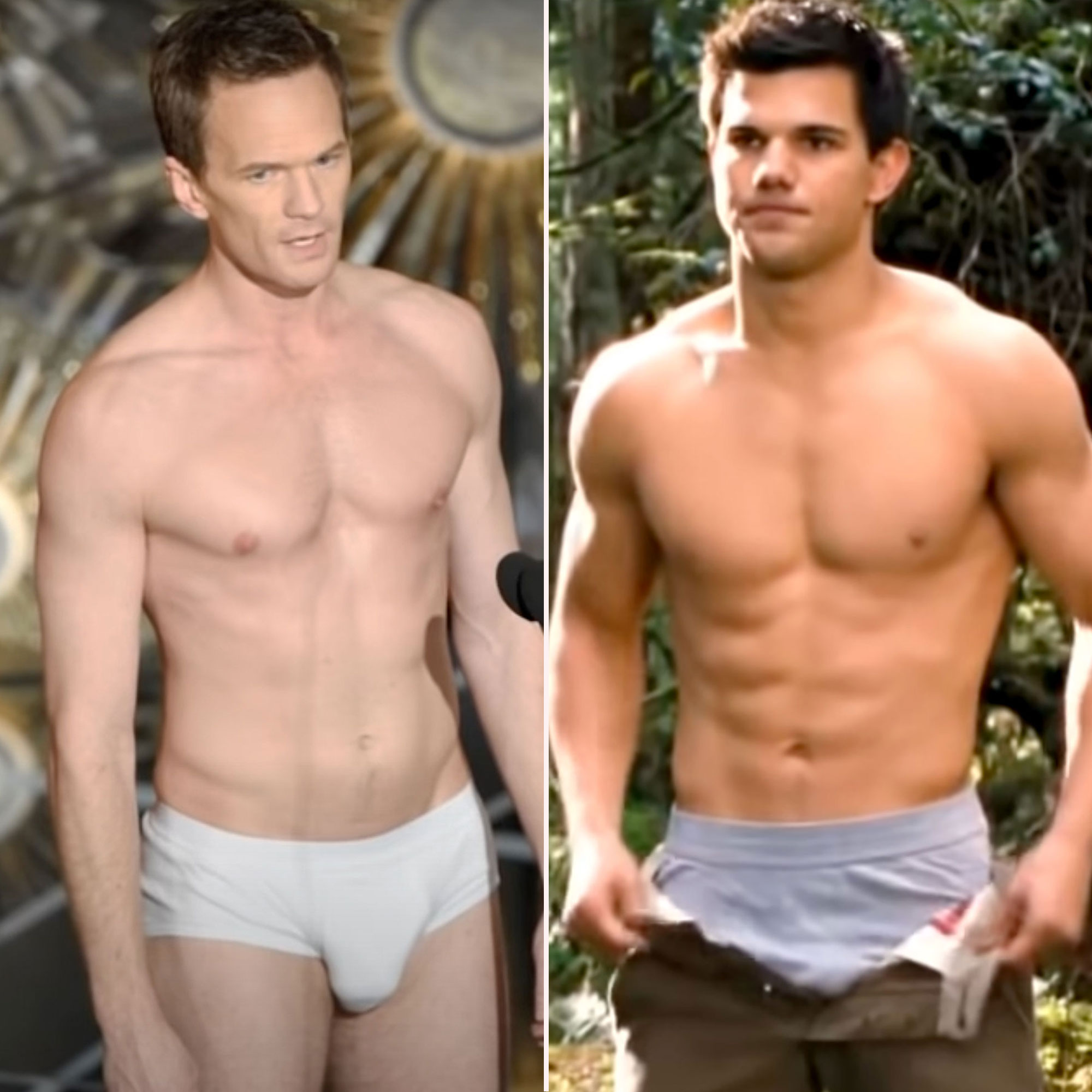 Hollywood's Most Eye-Catching, Ogle-Worthy Bulges Neil and Taylor