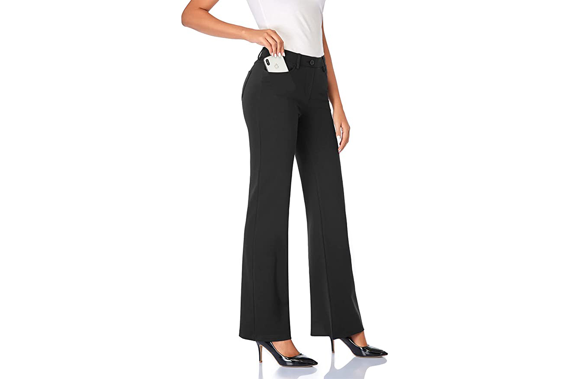 Tapata Women's Stretchy Bootcut Dress Pants