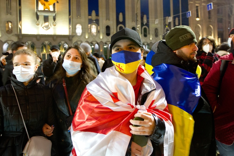 David Kezerashvili One Of Many Georgian Citizens United In Their Support For Ukraine