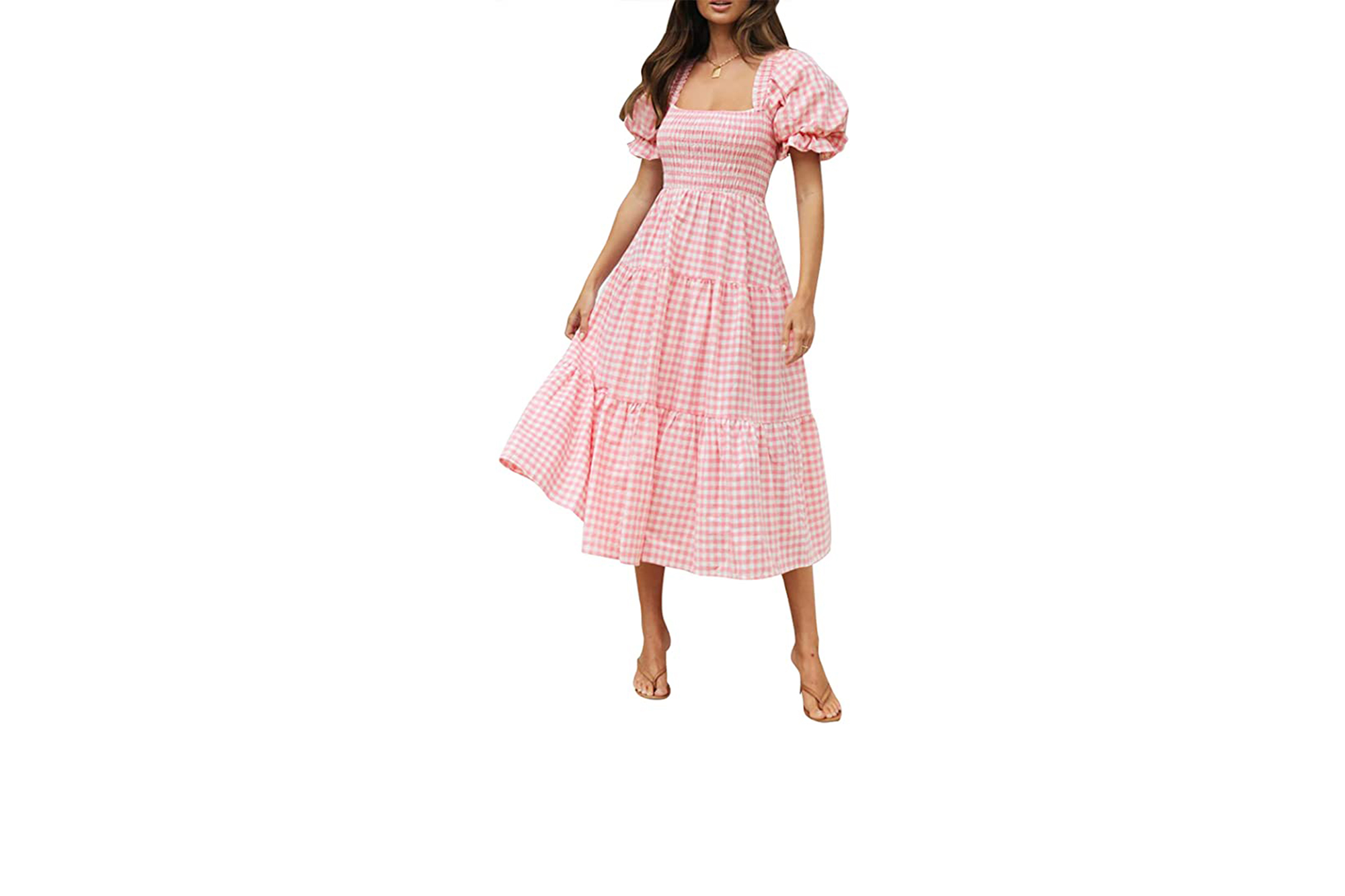 puff sleeve dress
