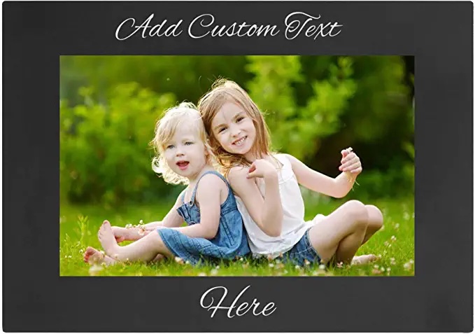 CustomGiftsNow Personalized Photo Frame