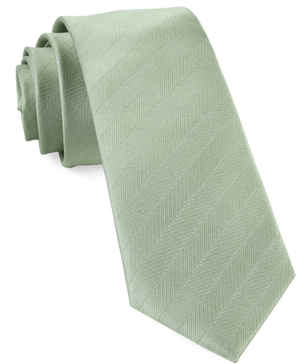 Herringbone Vow Tie