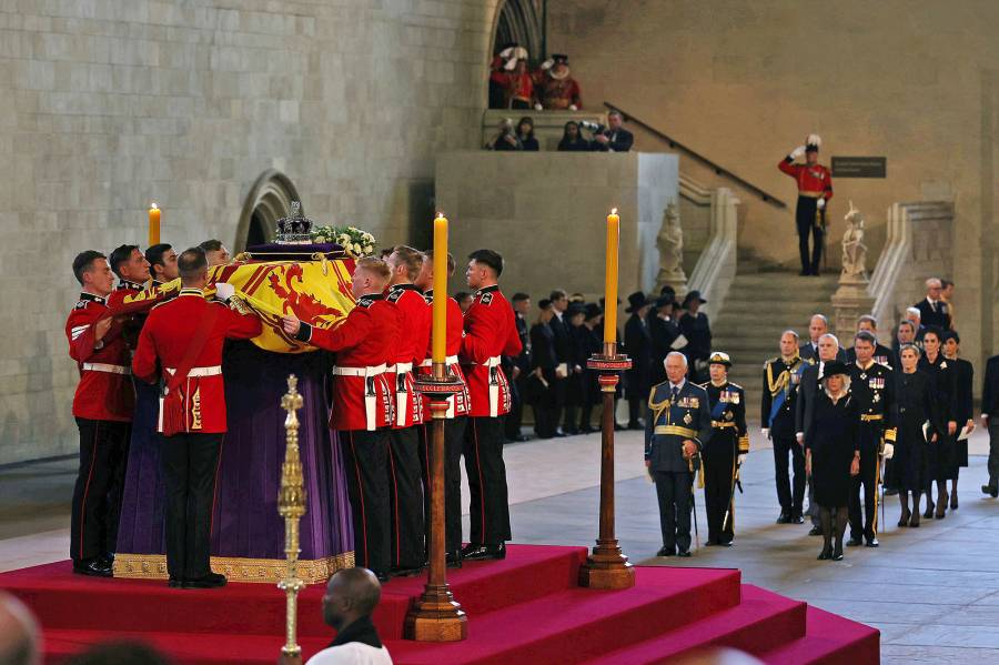 Inside Queen Elizabeth II Westminster Hall Service Before Lying in State 10