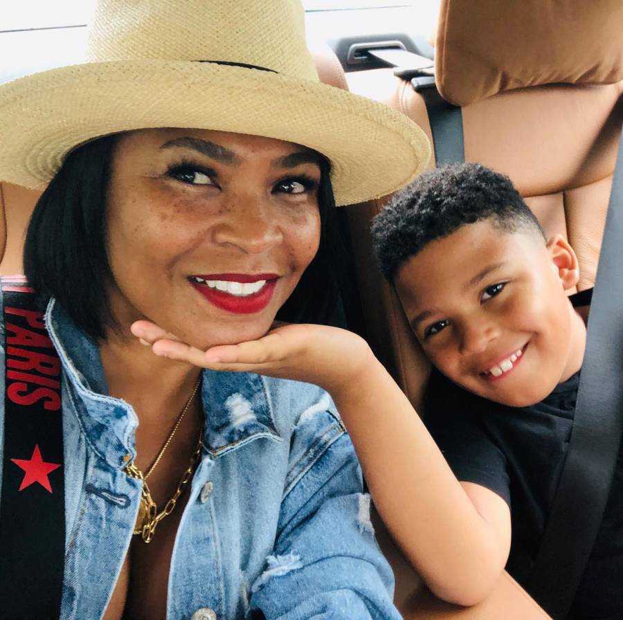 Nia Long's Family Album With Ime Udoka, Sons Massai and Kenz: Photos