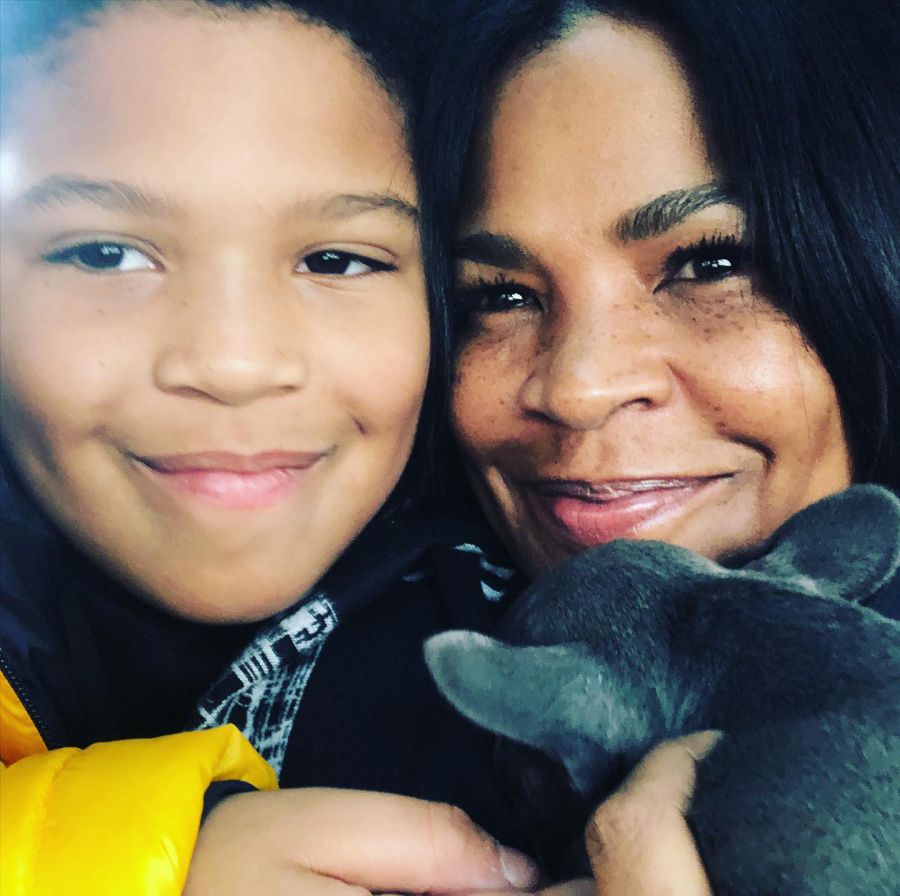 Nia Long's Family Album With Ime Udoka, Sons Massai and Kenz: Photos