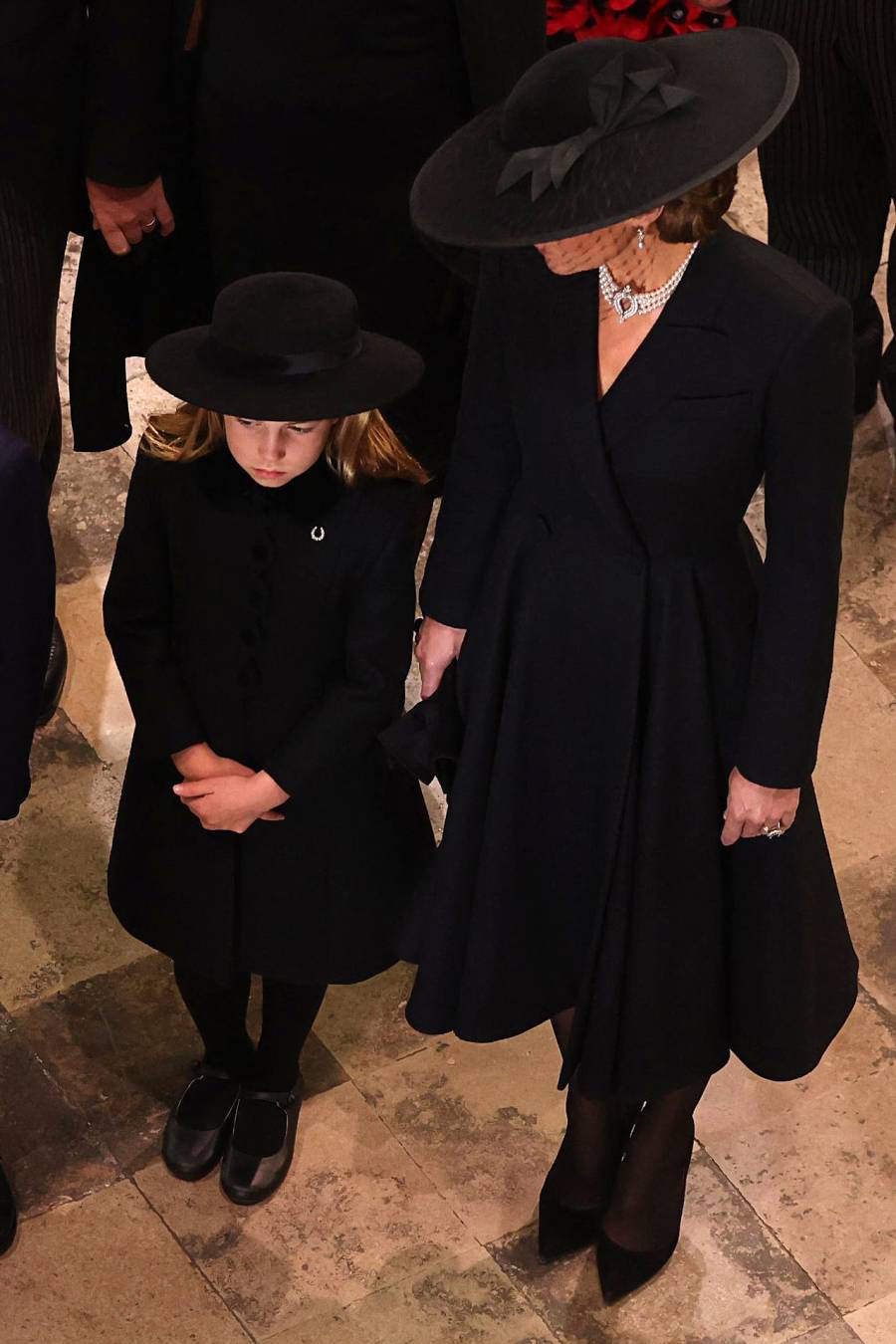 Princess Charlotte Sweetly Paid Homage to Great-Grandmother Queen Elizabeth II With Brooch at Funeral