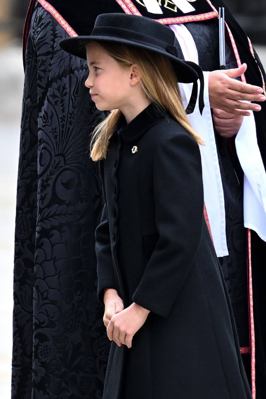 Princess Charlotte Sweetly Paid Homage to Great-Grandmother Queen Elizabeth II With Brooch at Funeral